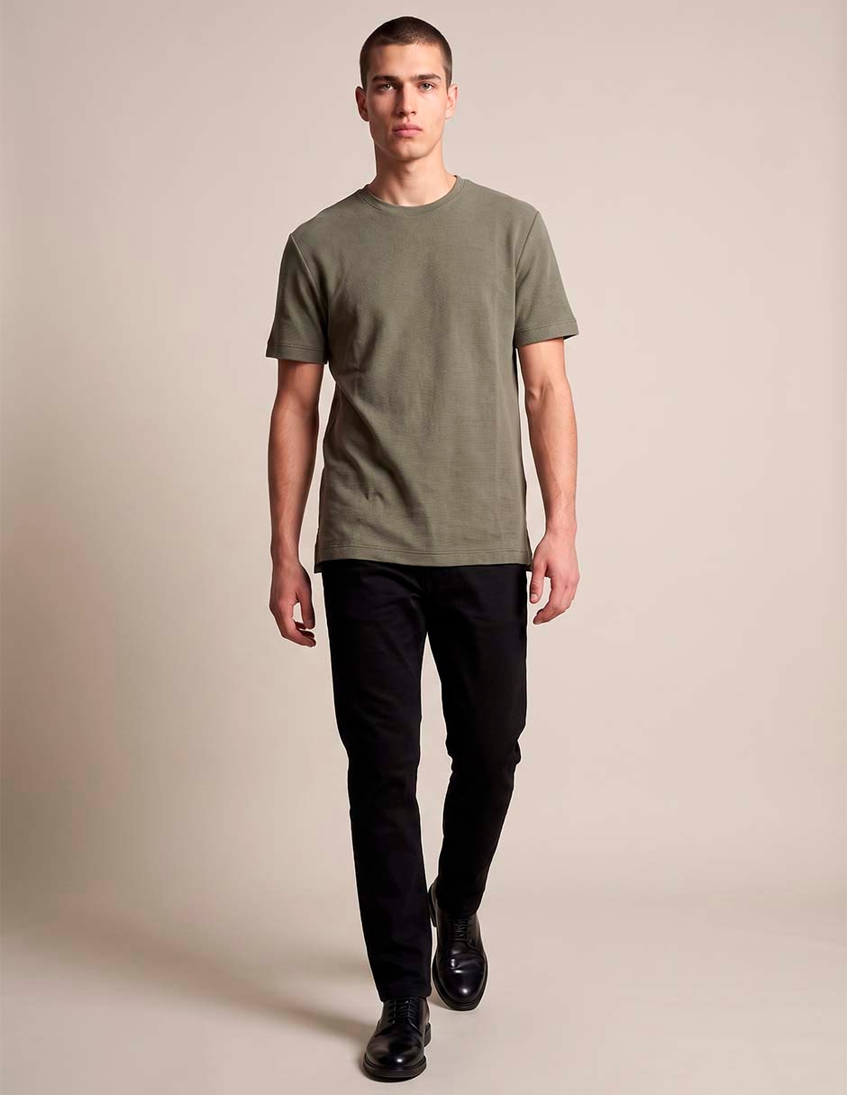 Playera cuello redondo para hombre 3