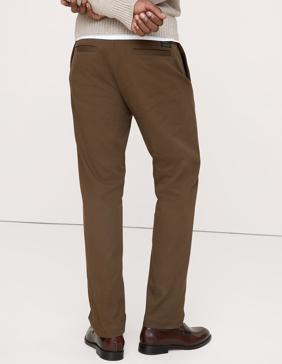 Pantalón chino slim de algodón para hombre 2