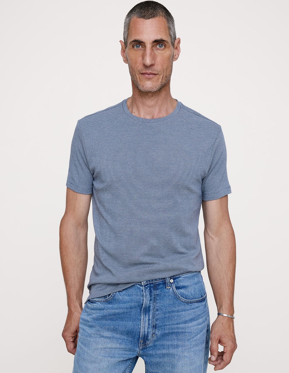 Playera cuello redondo para hombre
