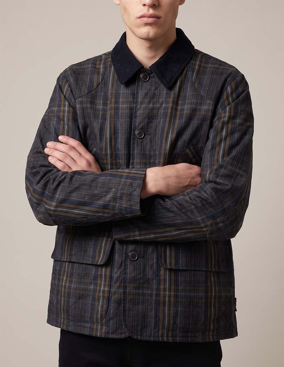 Chamarra casual con bolsillos para hombre 2