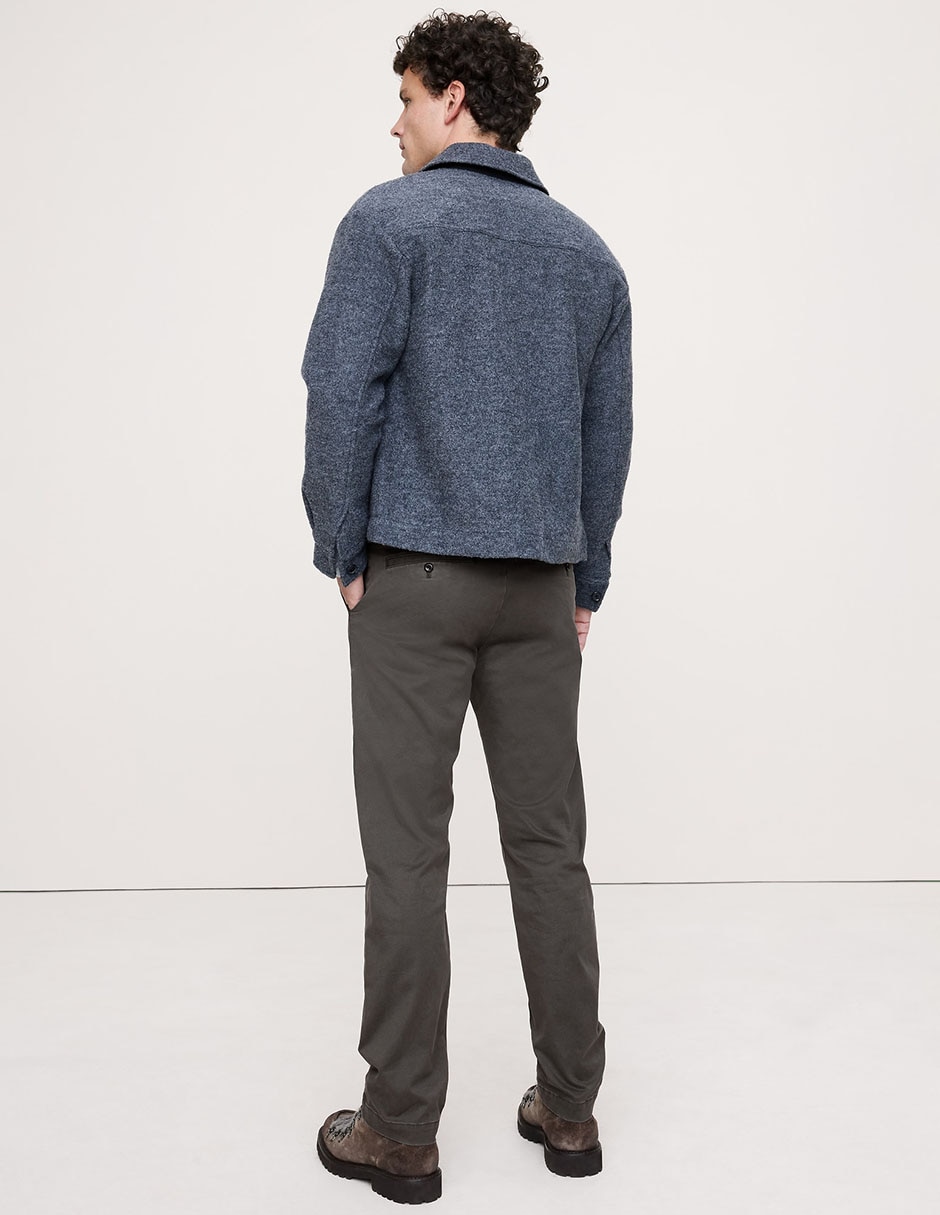 Pantalón casual straight para hombre 4