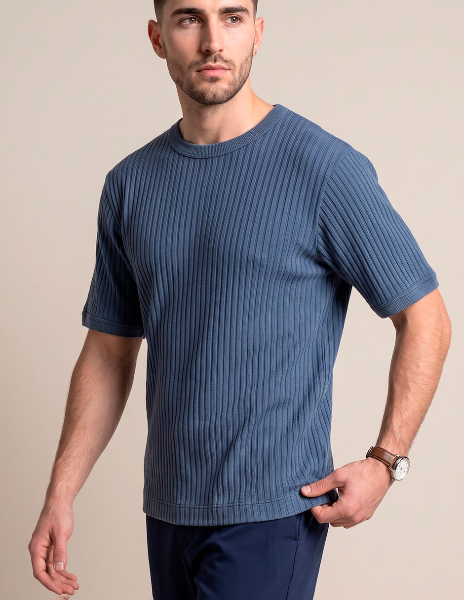 Playera manga corta para hombre 5