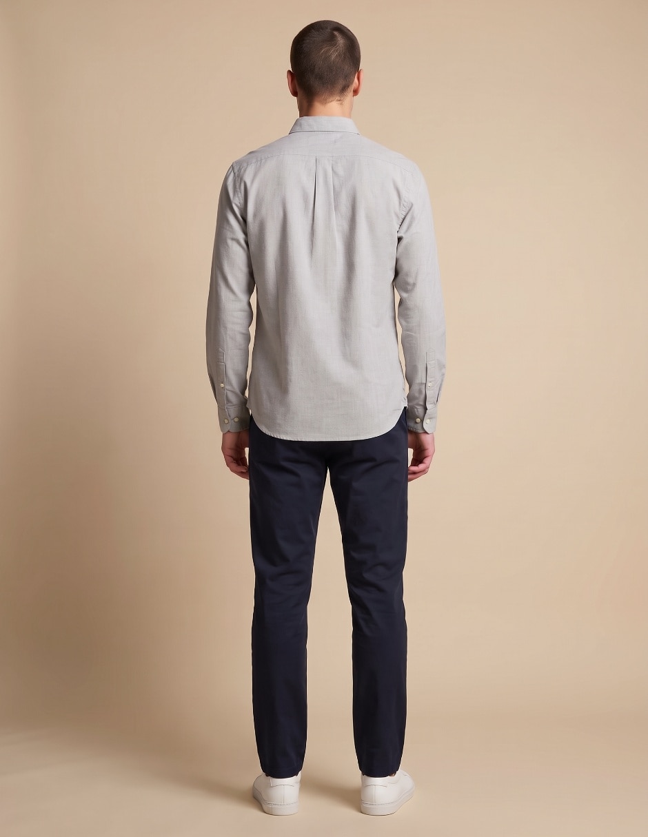 Camisa Business casual manga larga para hombre 2