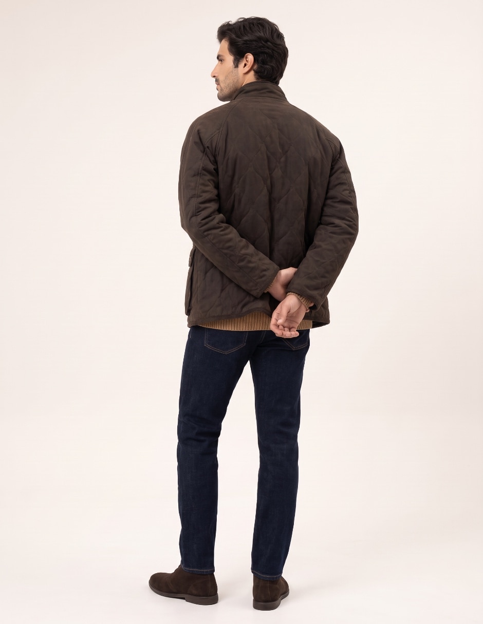 Chamarra con bolsillos para hombre 2