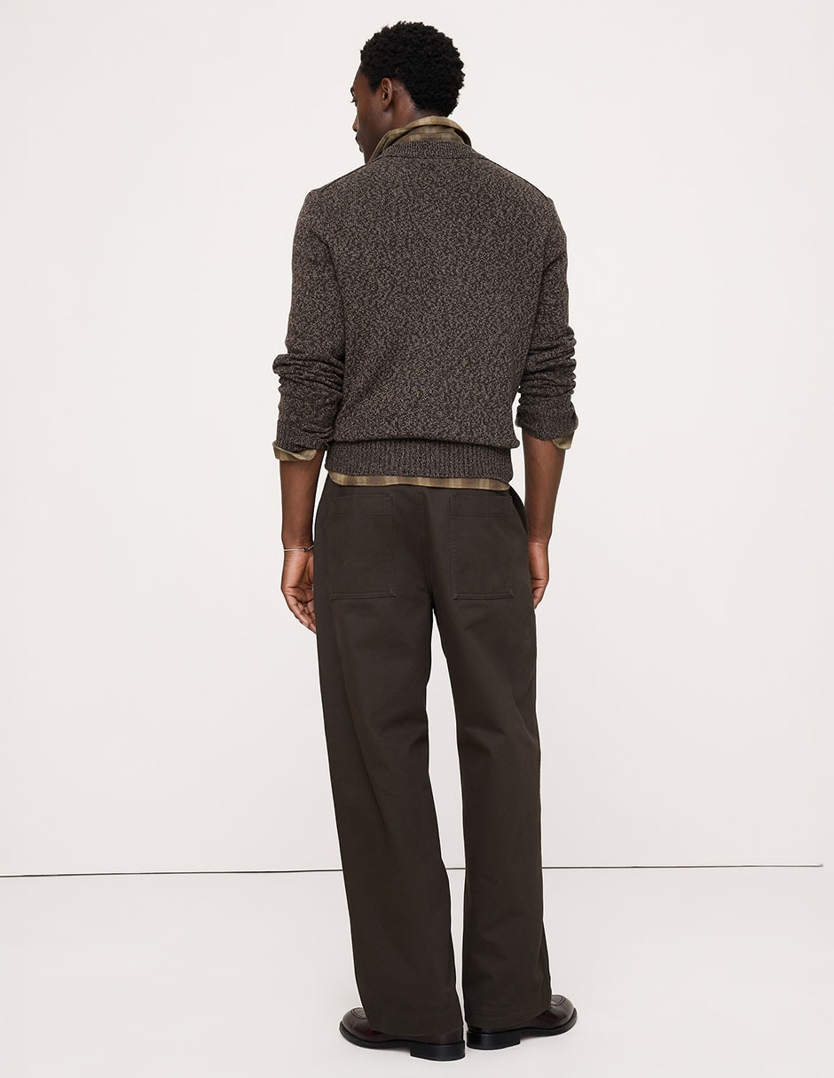 Pantalón straight de algodón para hombre 3