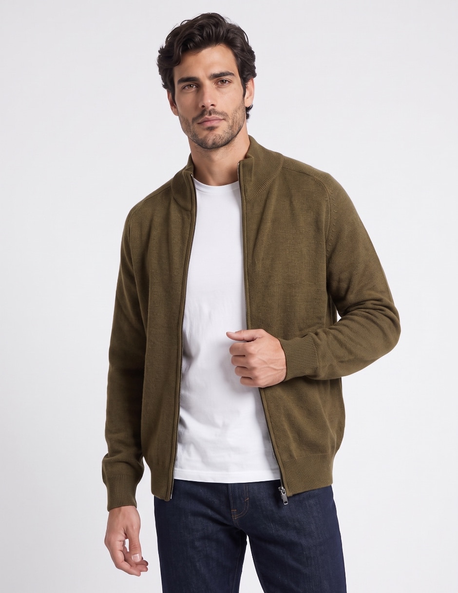 Suéter cuello alto para hombre 1