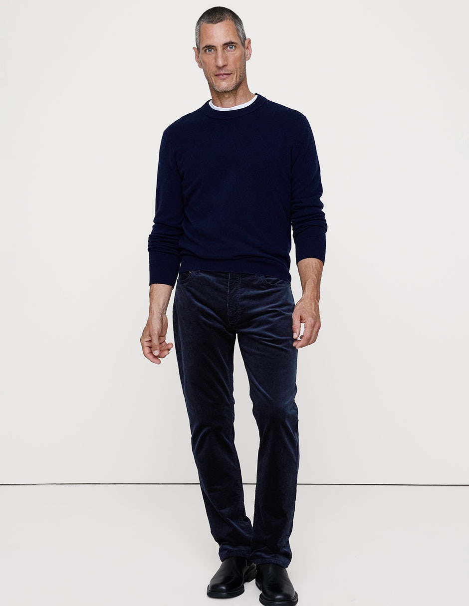 Pantalón casual straight para hombre