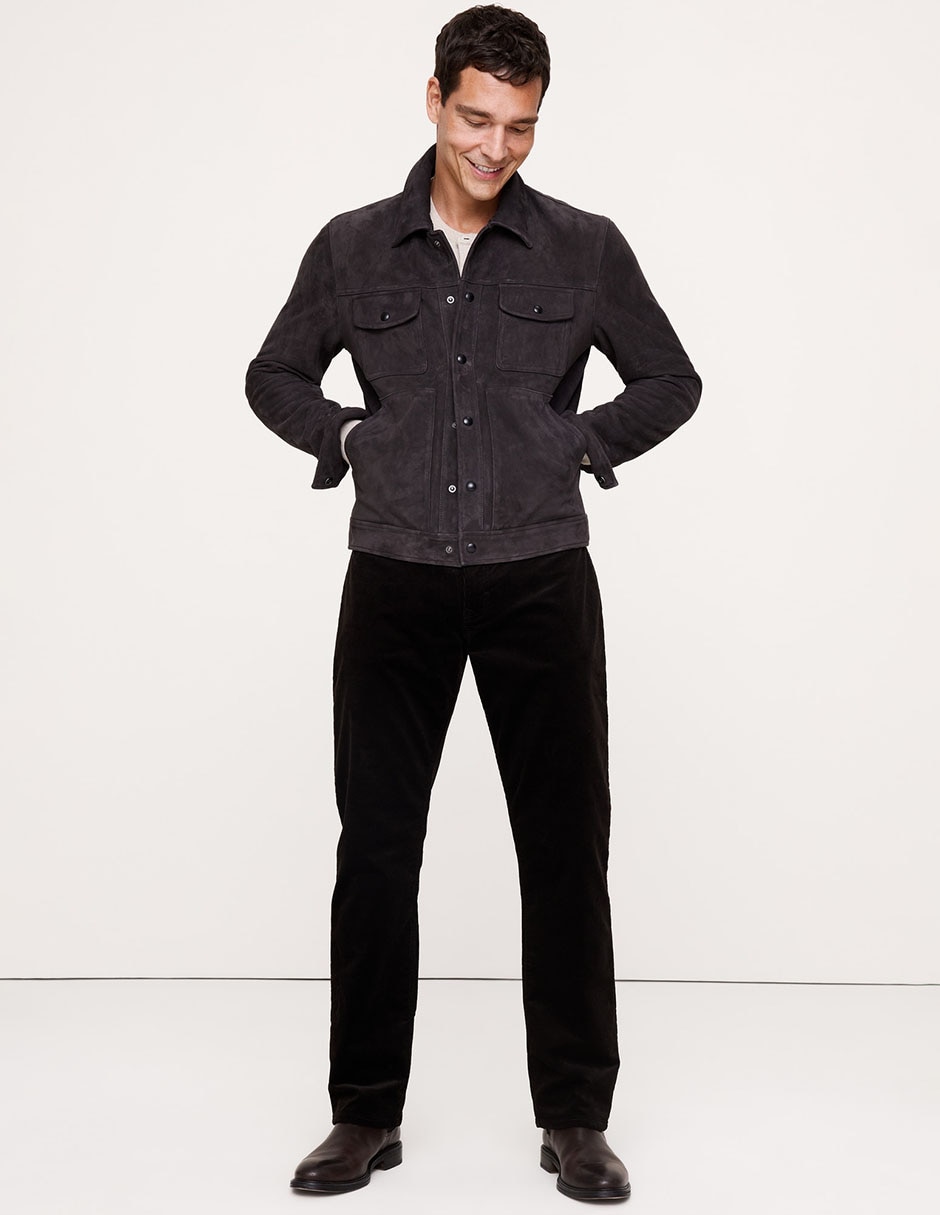Pantalón casual straight para hombre 1