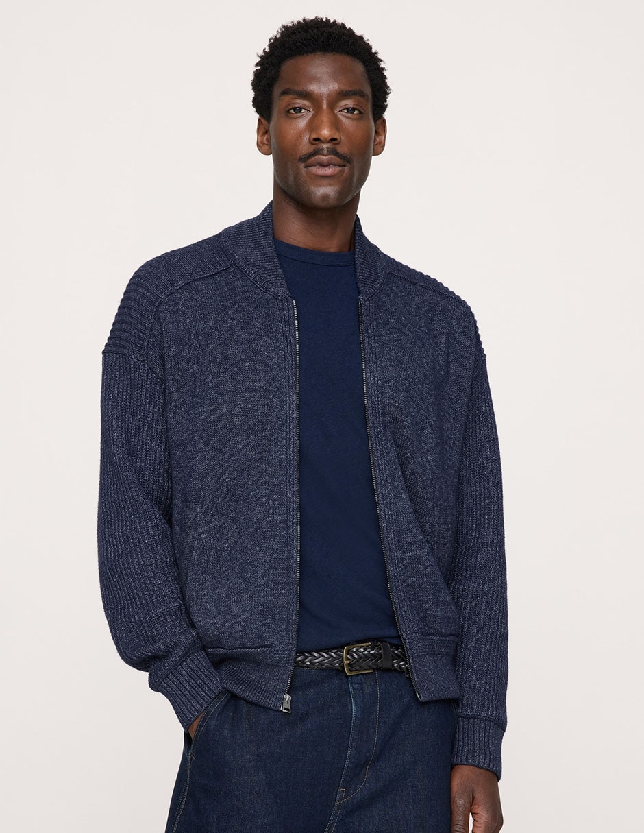 Chamarra bomber para hombre