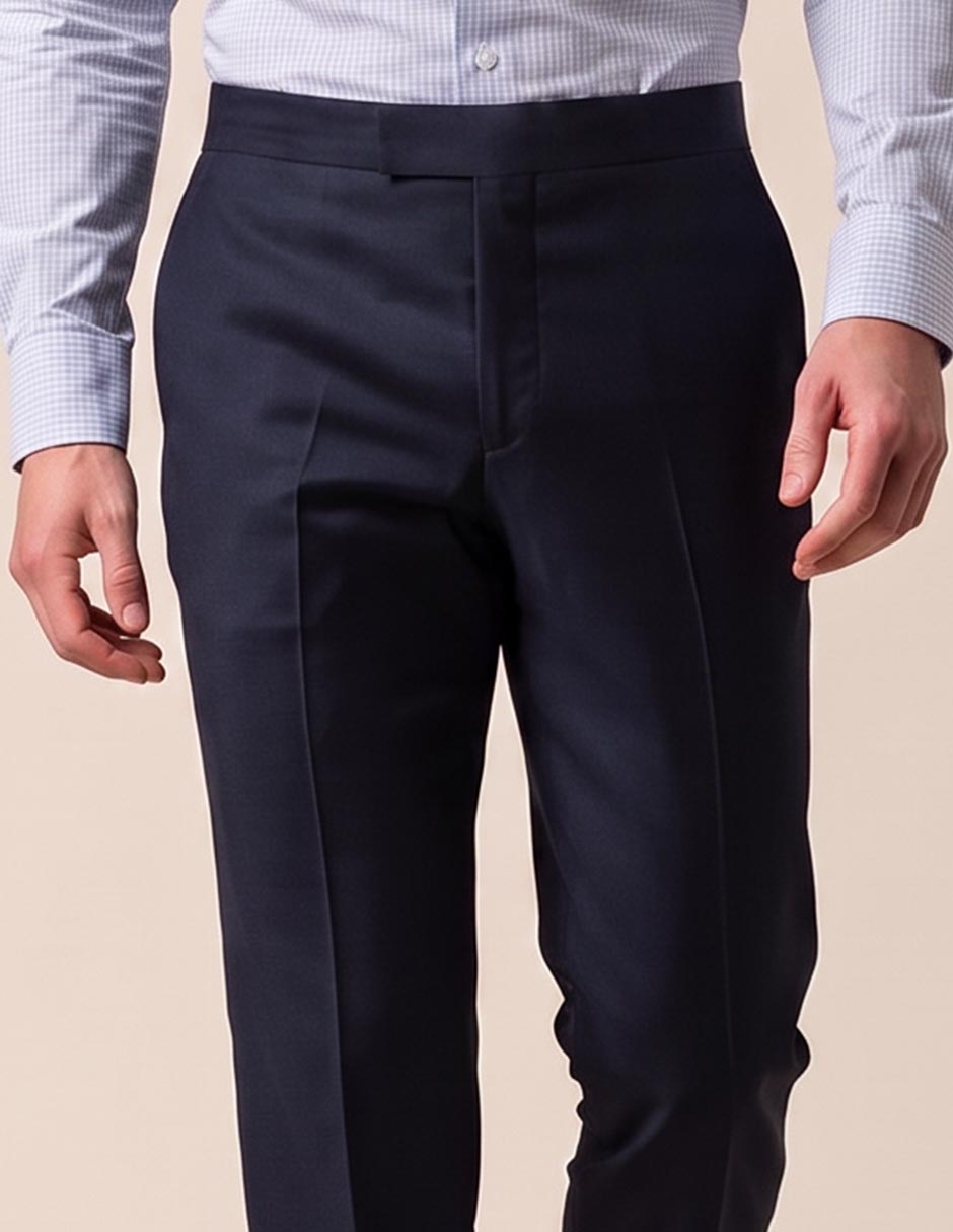 Pantalón de vestir slim de algodón para hombre 2