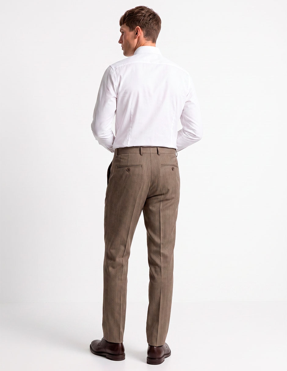 Pantalón de vestir slim para hombre 4