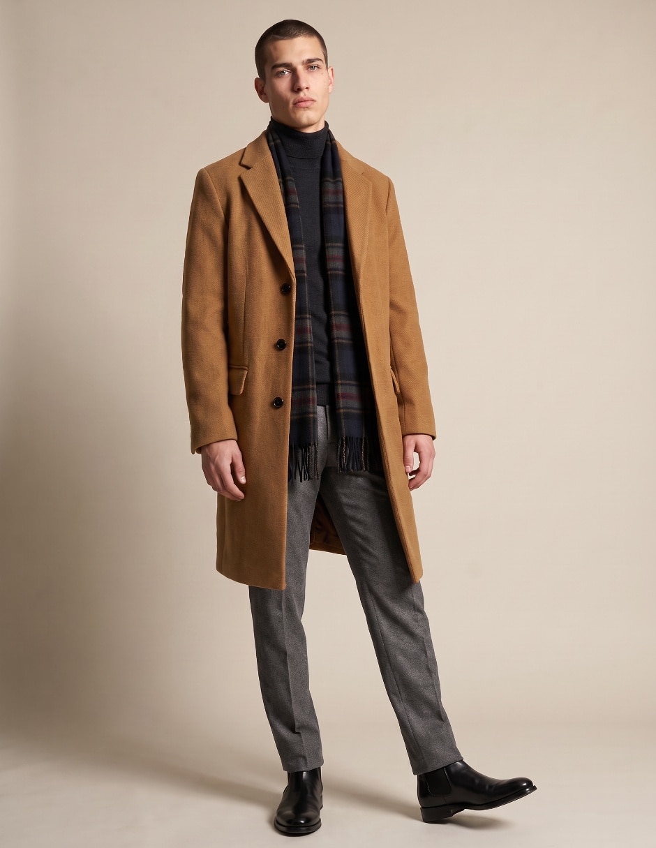 Abrigo con bolsillos para hombre 3
