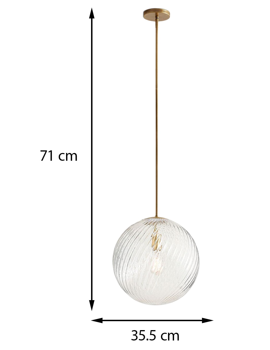 Lámpara colgante cooper