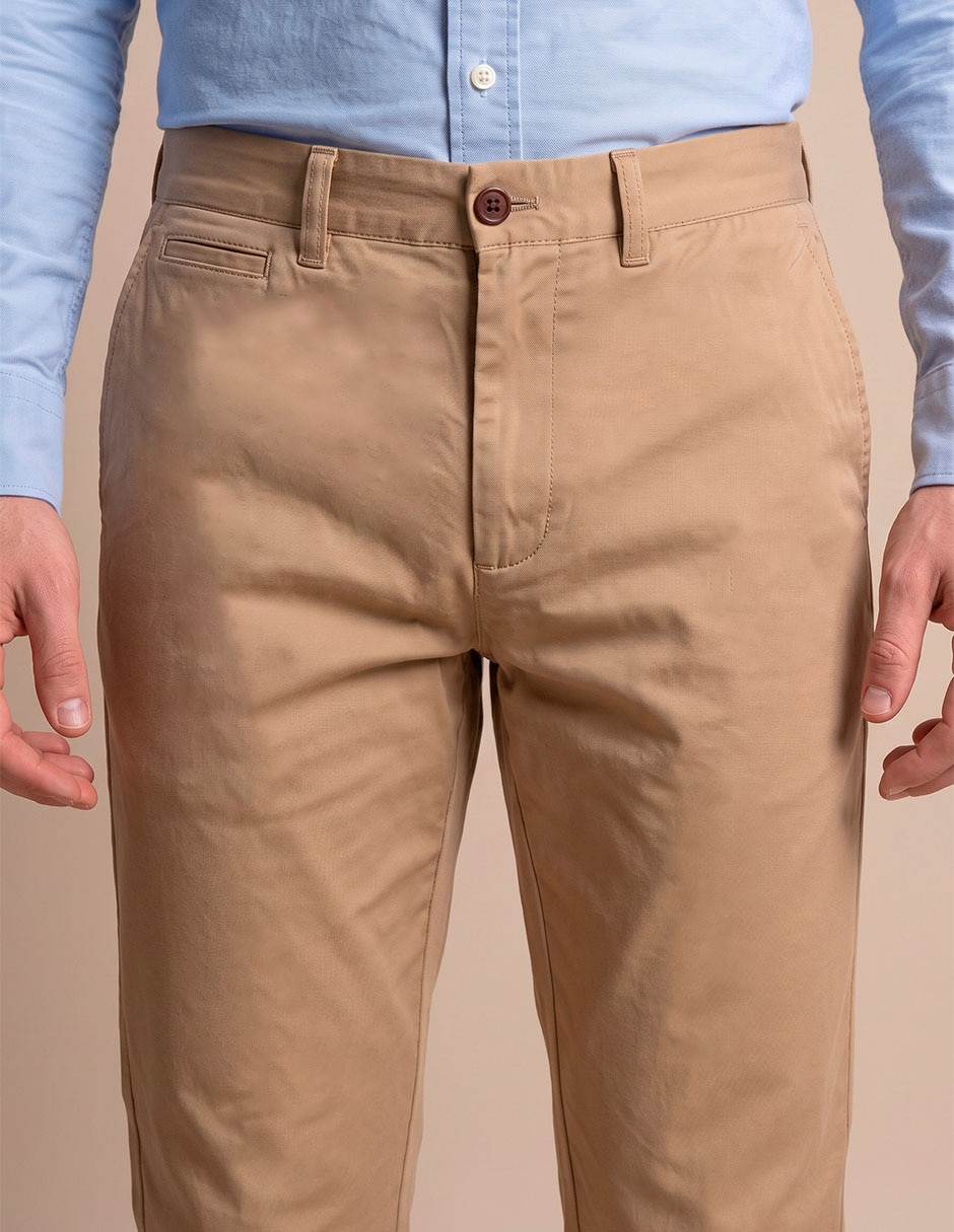 Pantalón casual straight para hombre 2