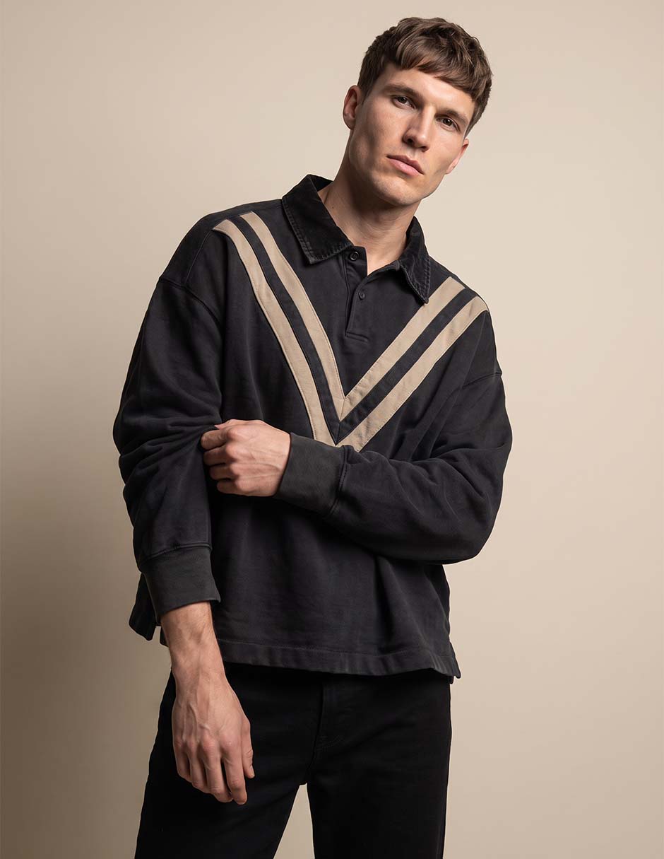 Playera tipo polo para hombre